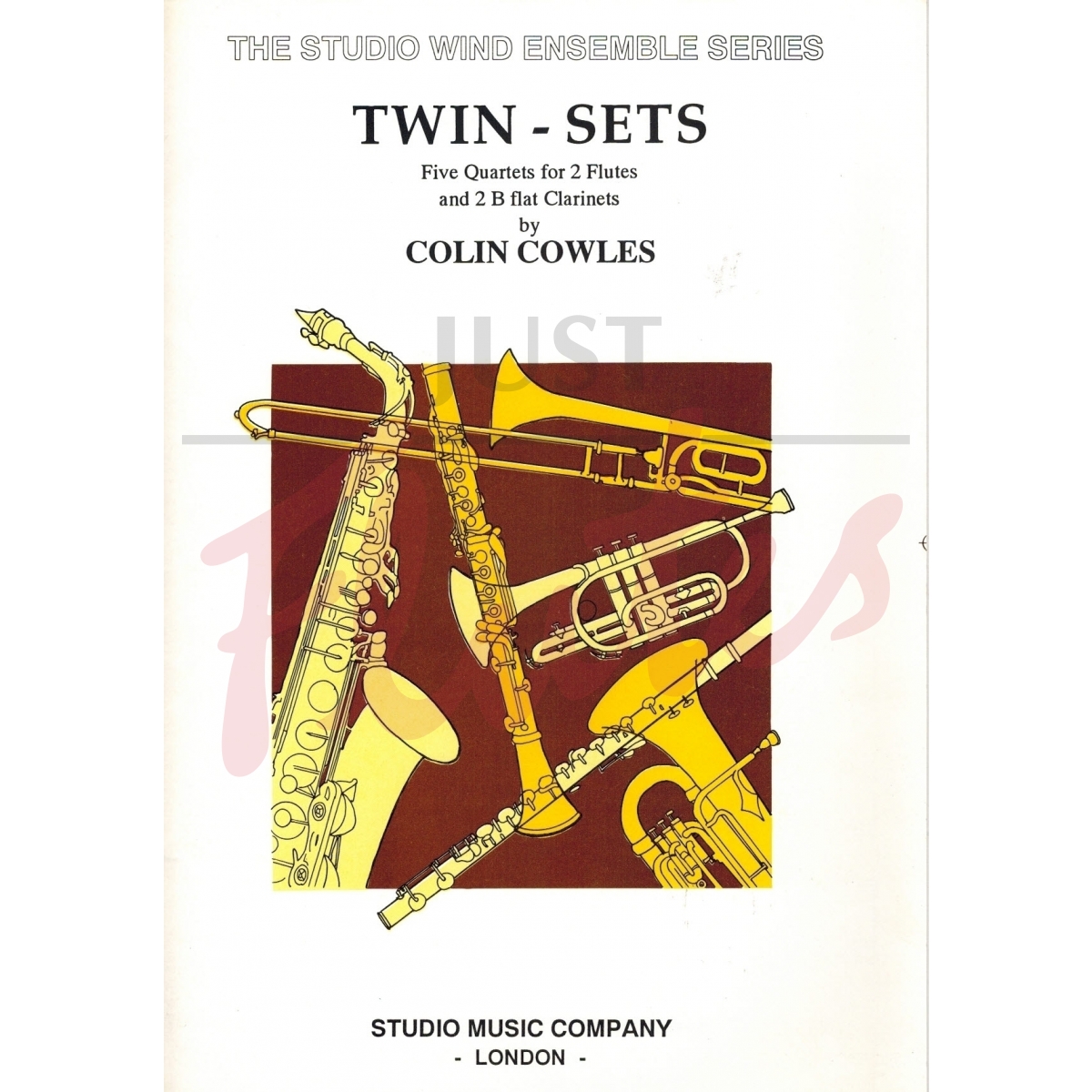 Twin-Sets for 2 Flutes and Clarinets
